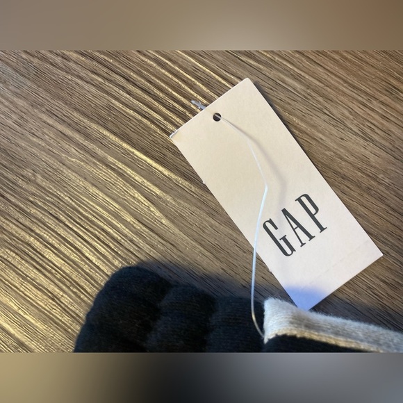 Gap Vintage Soft Wide Leg Sweatpants Black White Track Stripe Small NWT - Picture 8 of 11